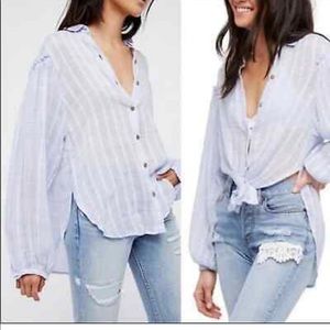 Free People Headed To The Highlands top oversized small